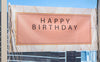 Birthday Frame with balloon clusters